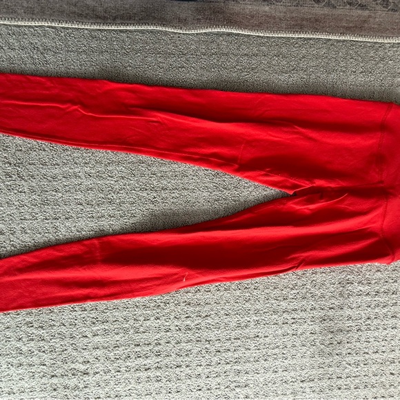 Beyond Yoga Vibrant Red Leggings - Picture 8 of 8